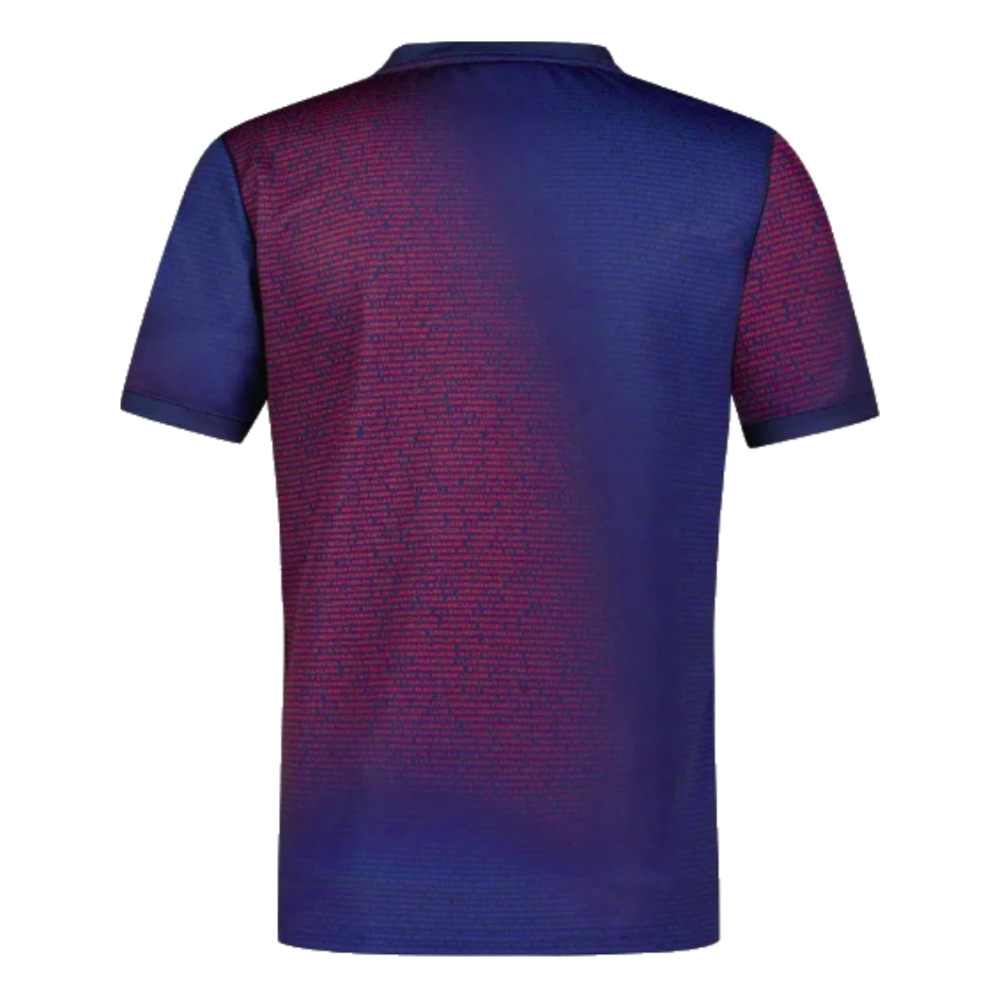 2023-2024 France Rugby PRO Pre-Match Shirt (Blue)