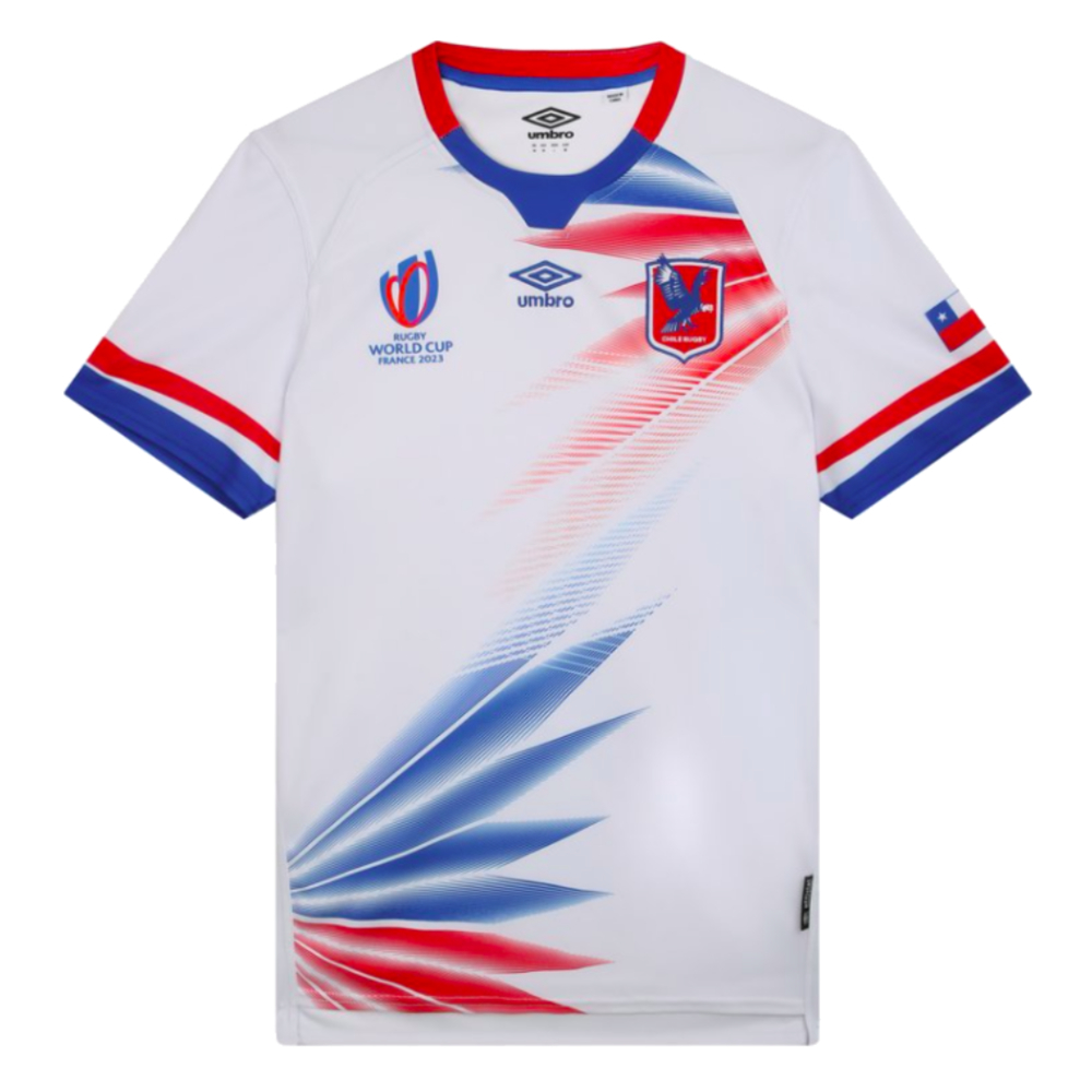 2023 Chile RWC Rugby Away Shirt (Your Name)