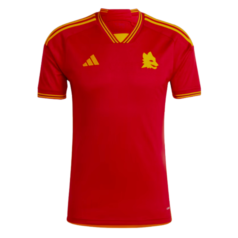 2023-2024 AS Roma Home Shirt (Baldanzi 35)