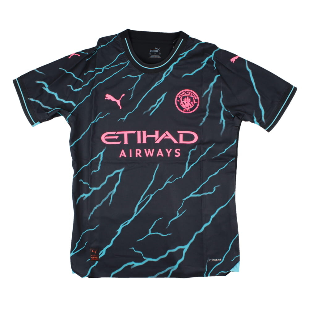 2023-2024 Man City Third Authentic Shirt (KUN AGUERO 10)