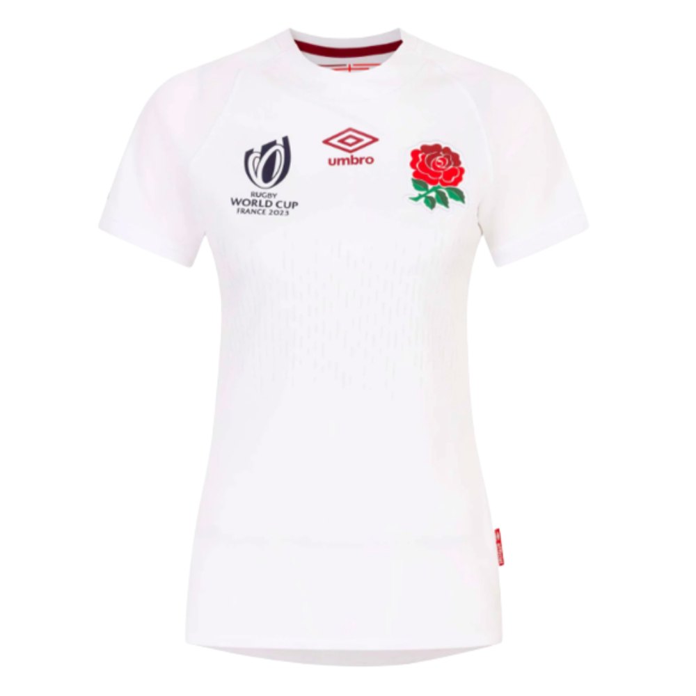 England RWC 2023 Home Replica Rugby Jersey (Ladies) (Your Name)