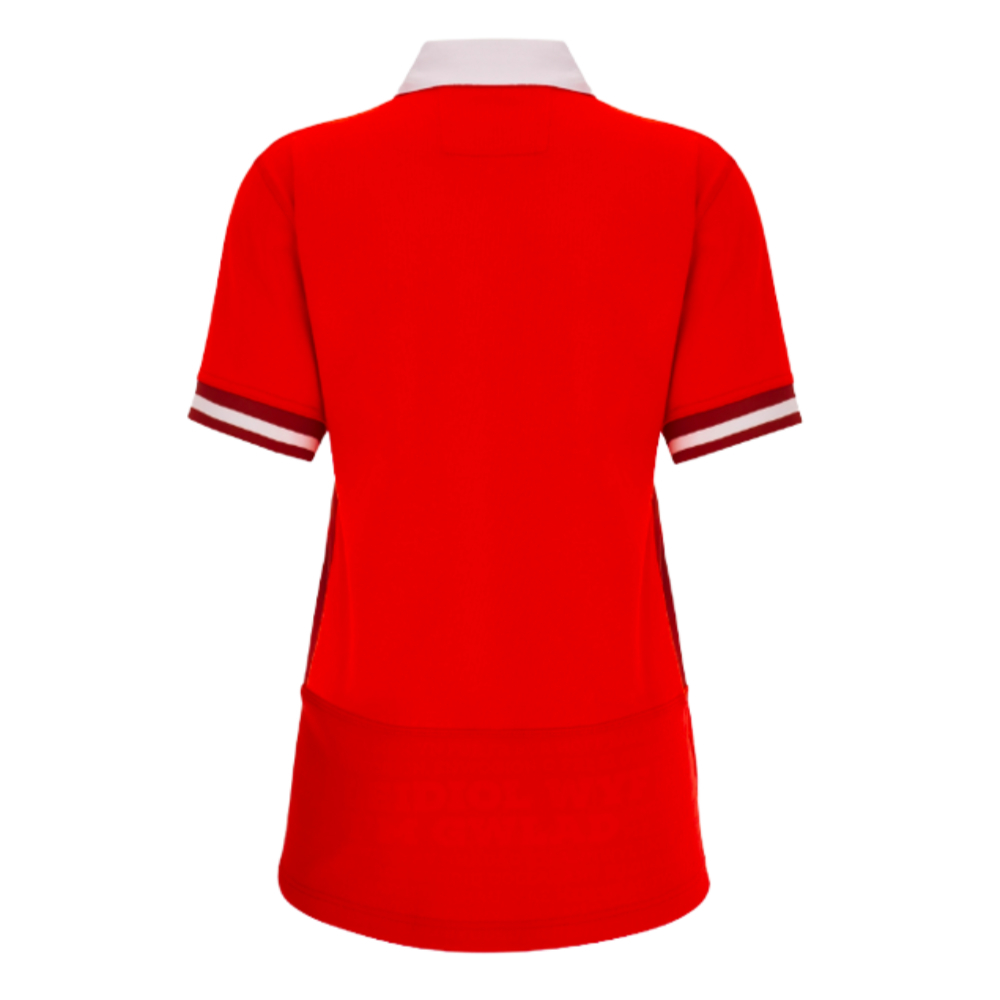 2023-2024 Wales Rugby WRU Home Cotton Shirt (Ladies)