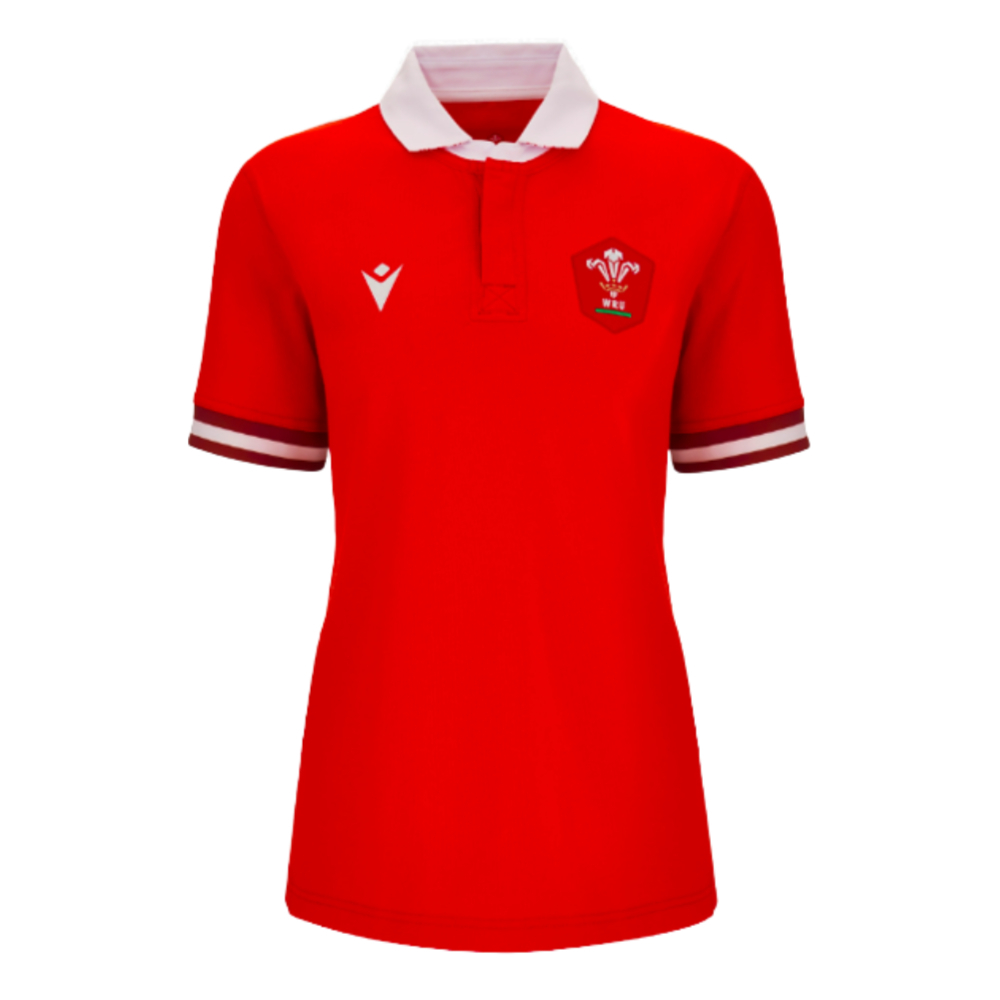 2023-2024 Wales Rugby WRU Home Cotton Shirt (Ladies) (Williams 9)