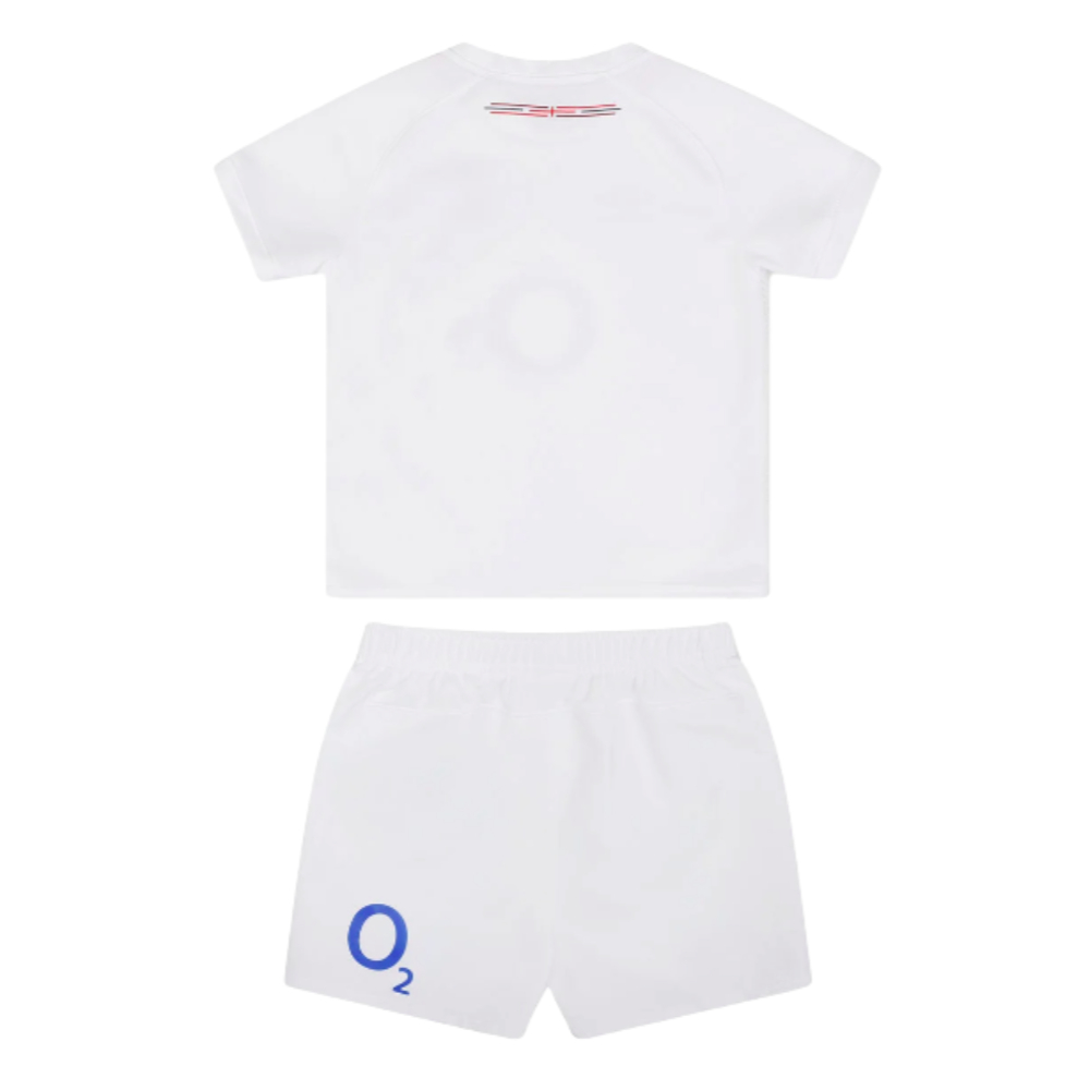 2023-2024 England Rugby Home Replica Infant Kit (Your Name)