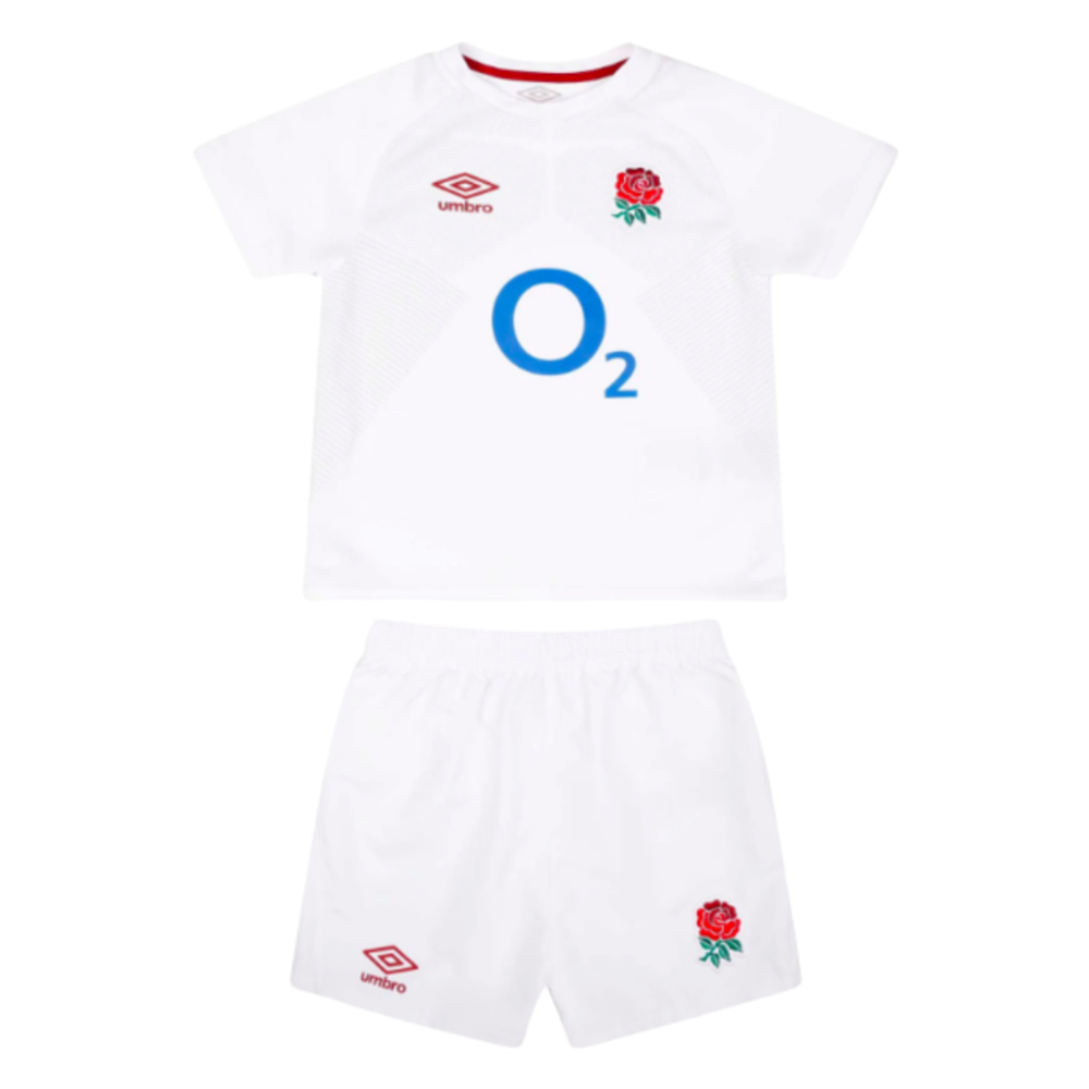 2023-2024 England Rugby Home Replica Infant Mini Kit (Wilkinson 10)