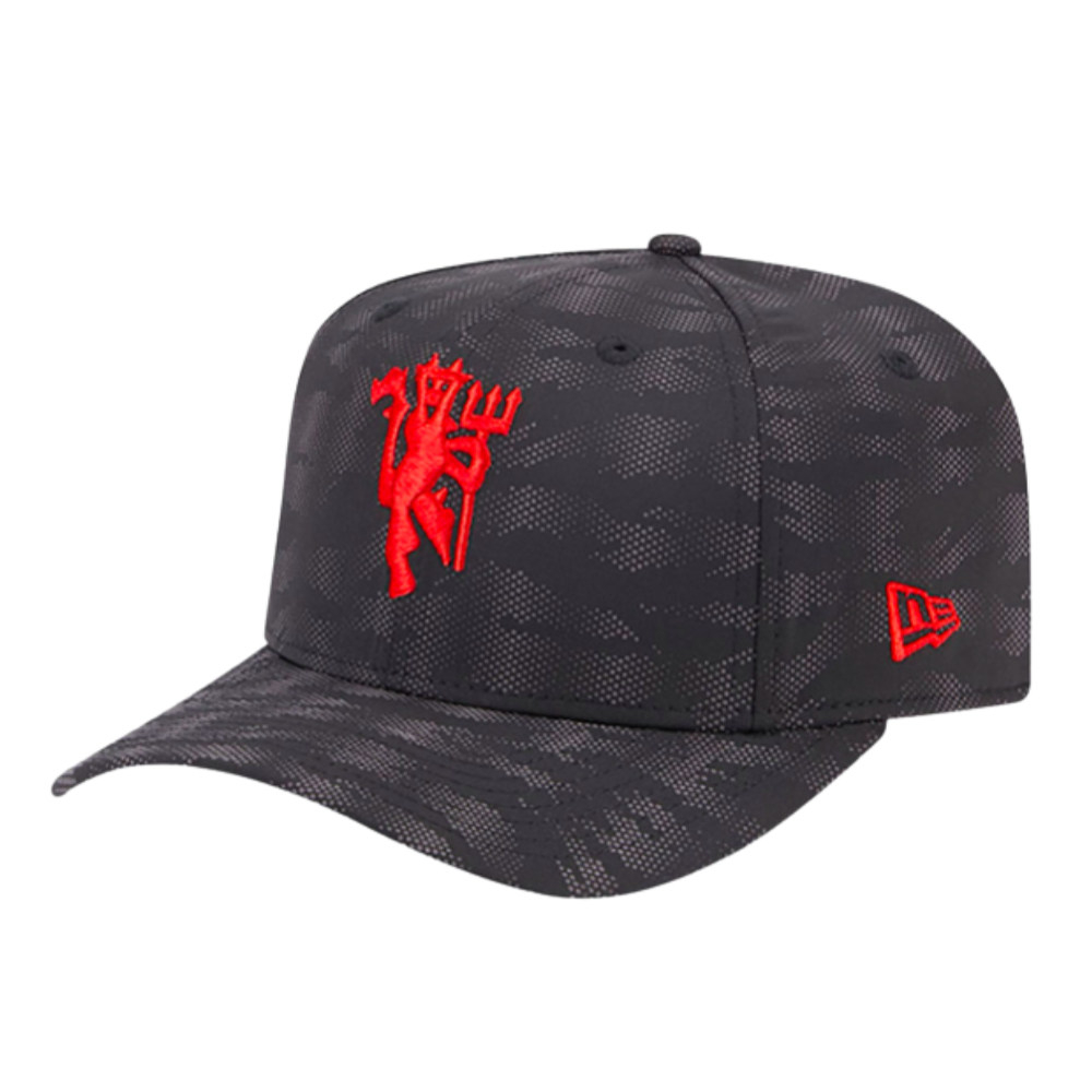 Manchester United Reflective 9FIFTY Stretch Snap Cap (Black)