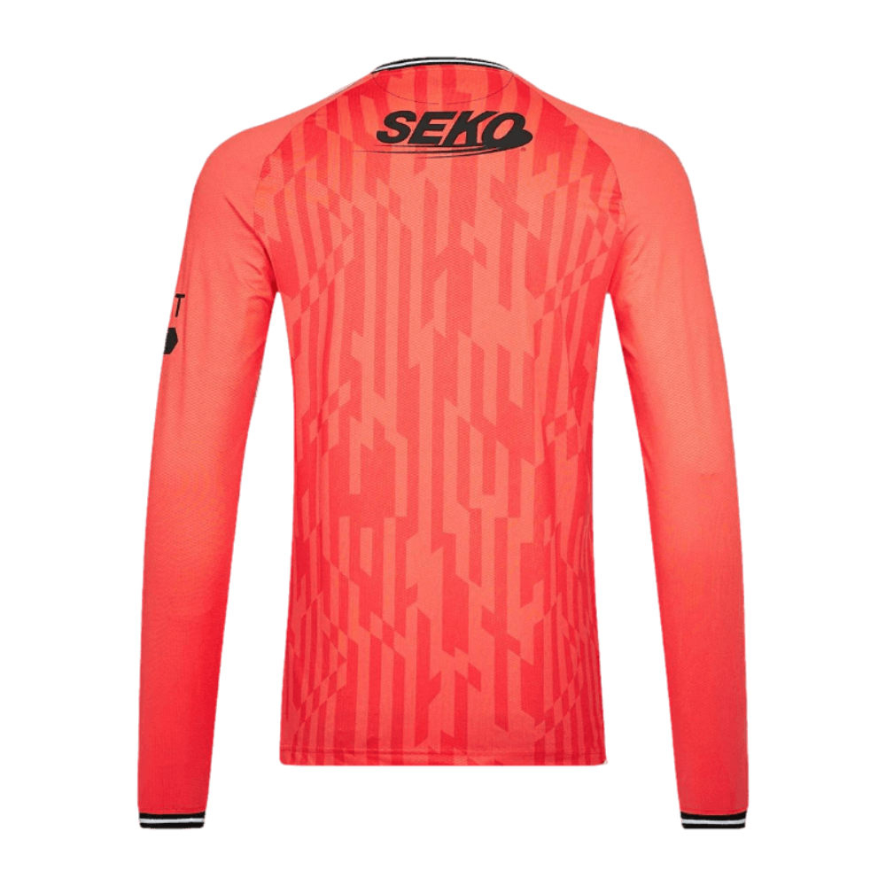 2023-2024 Rangers Away LS Goalkeeper Shirt (Hot Coral) (McLaughlin 33)