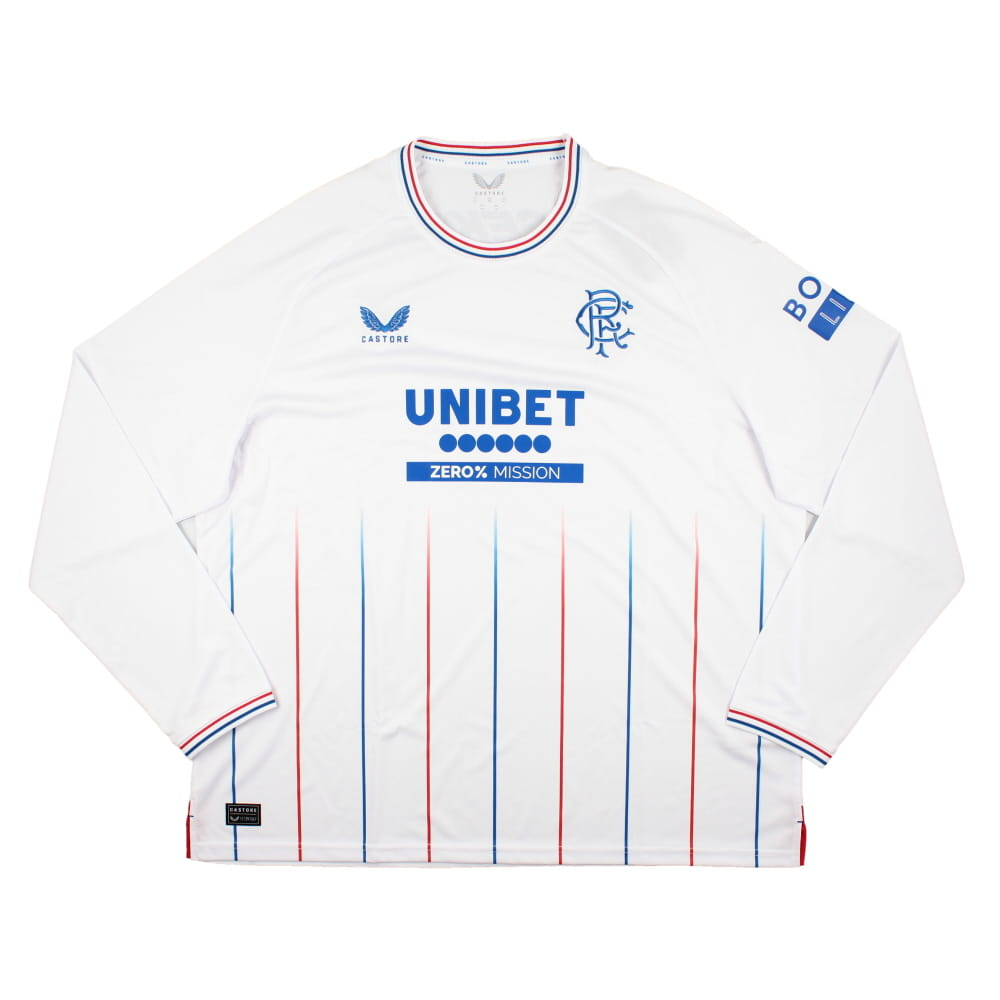 2023-2024 Rangers Long Sleeve Away Shirt (Davis 10)