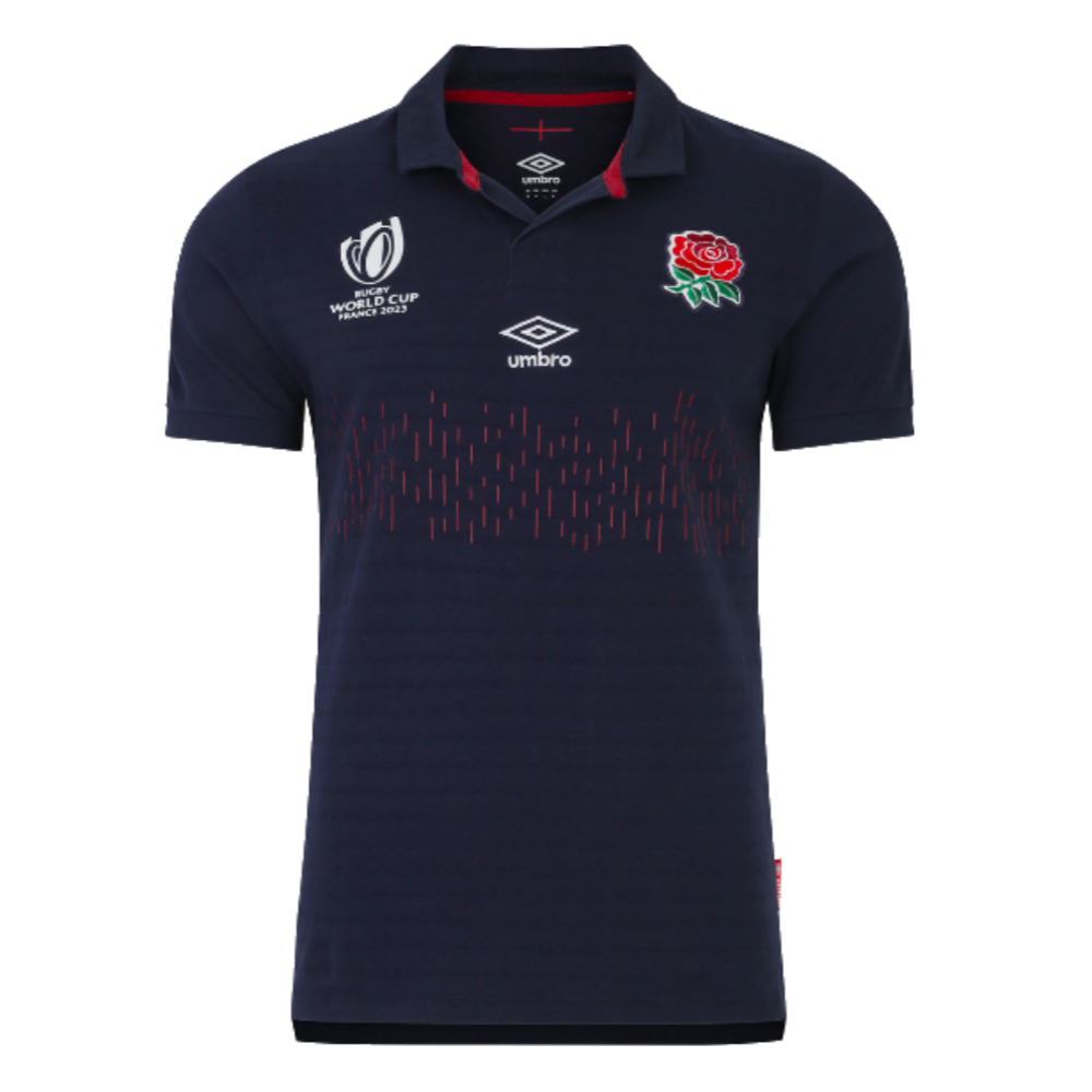 England Rugby 2023 RWC Alternate Classic Jersey - Kids (Your Name)