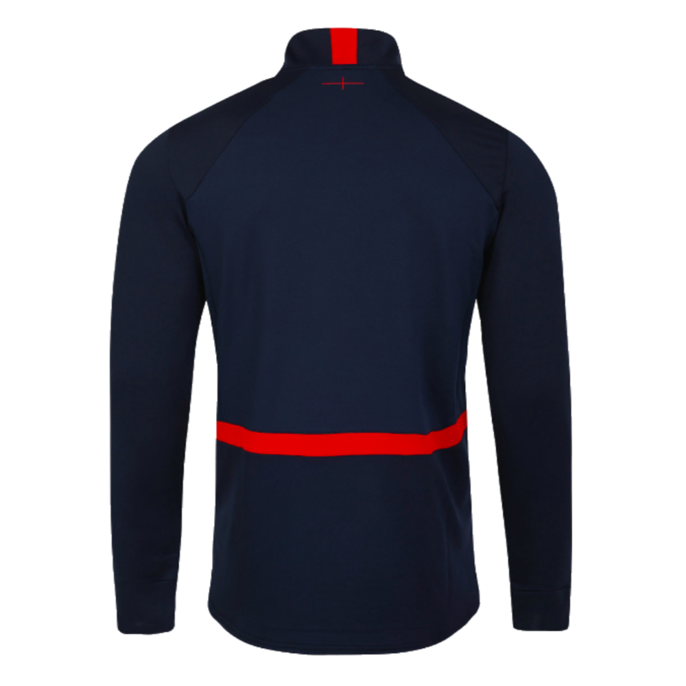 2023-2024 England Rugby Mid Layer Top (Navy Blazer)