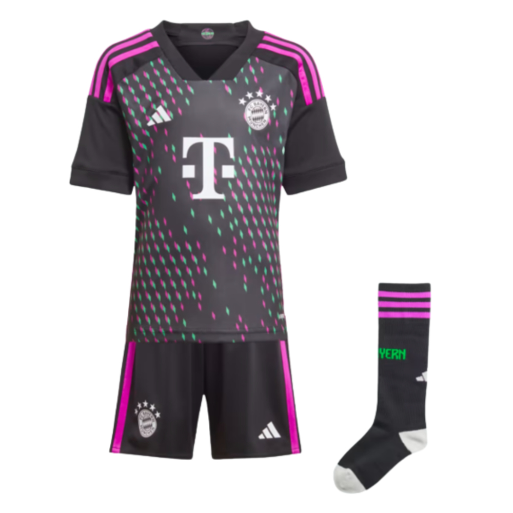 2023-2024 Bayern Munich Away Mini Kit (Choupo Moting 13)