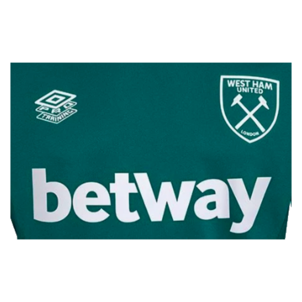 2023-2024 West Ham Training Jersey (Alexanderite) (BENRAHMA 22)