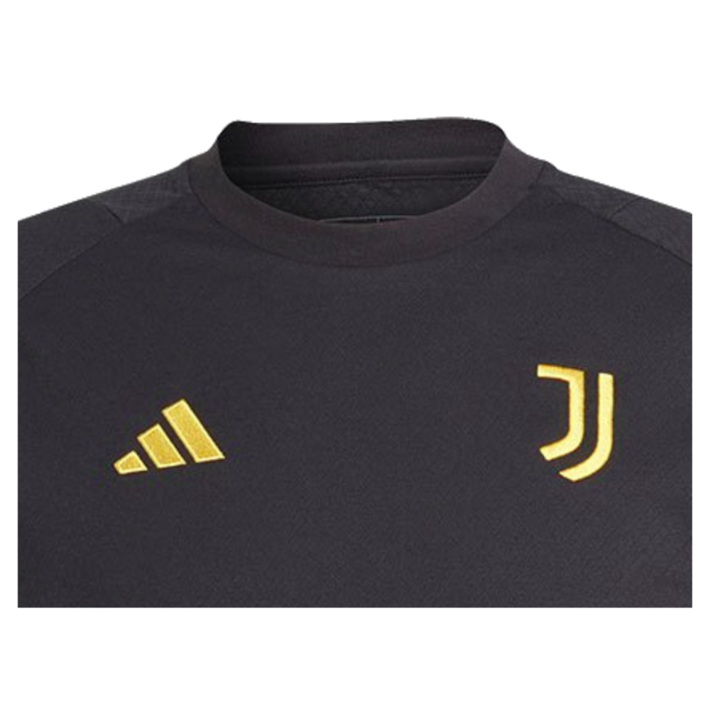 2023-2024 Juventus Cotton Tee (Black) (CANNAVARO 5)