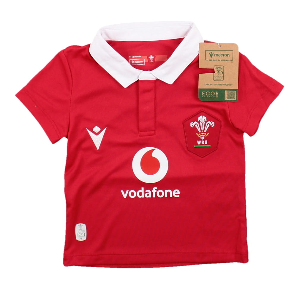 2023-2024 Wales Rugby Home Baby Shirt (Adams 11)