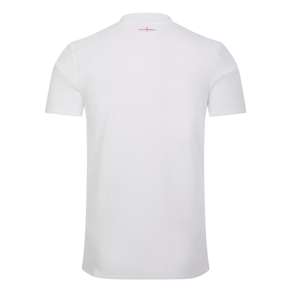 2023-2024 England Rugby CVC Polo (Brilliant White)