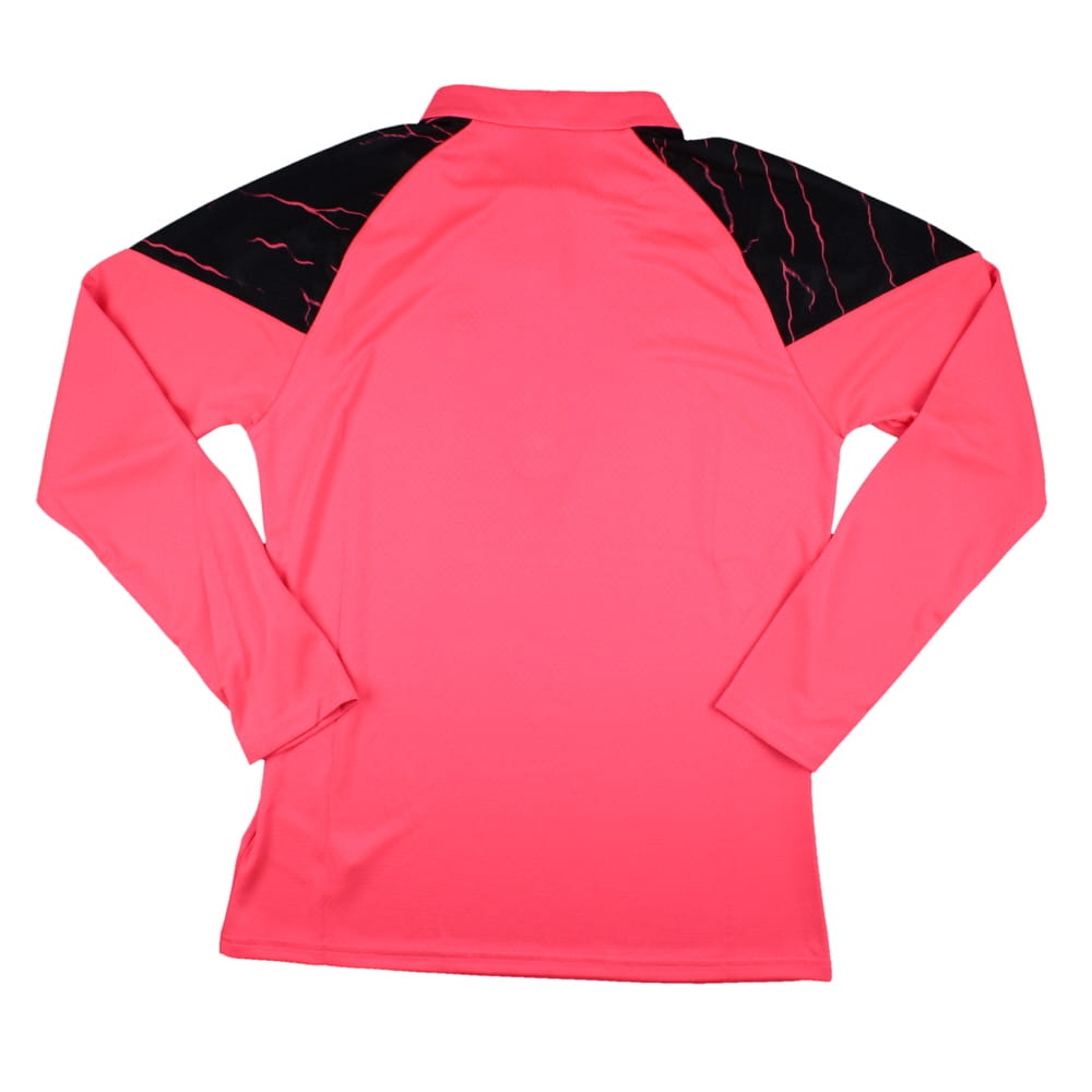 2023-2024 Man City Training Half Zip Top (Sunset Glow)