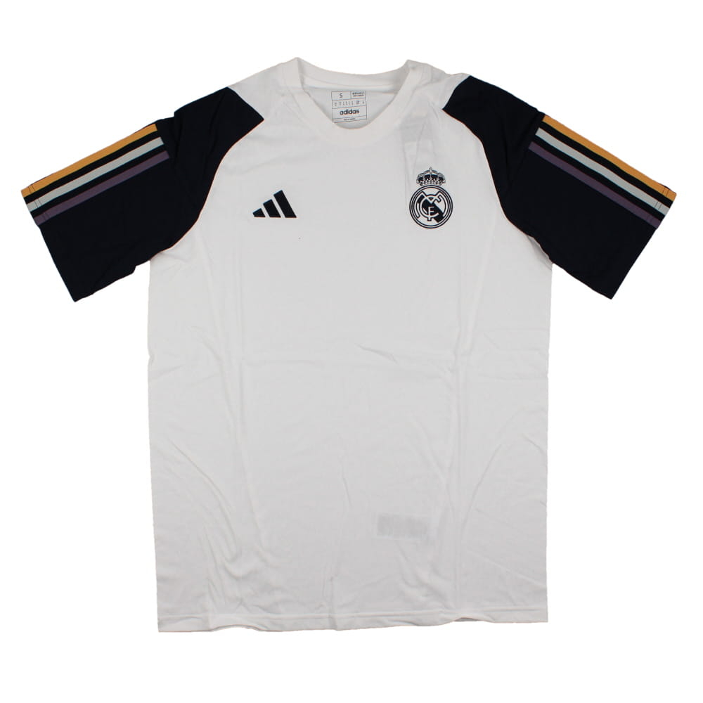 2023-2024 Real Madrid Core Tee (White) (Bellingham 5)