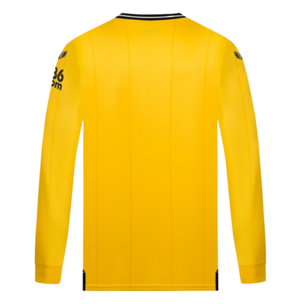 2023-2024 Wolves Long Sleeve Home Shirt (NETO 7)