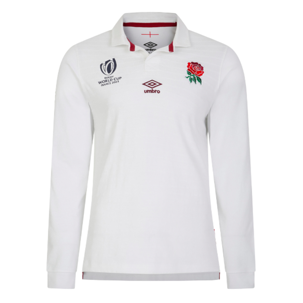 England 2023 RWC Home LS Classic Rugby Shirt (Underhill 7)