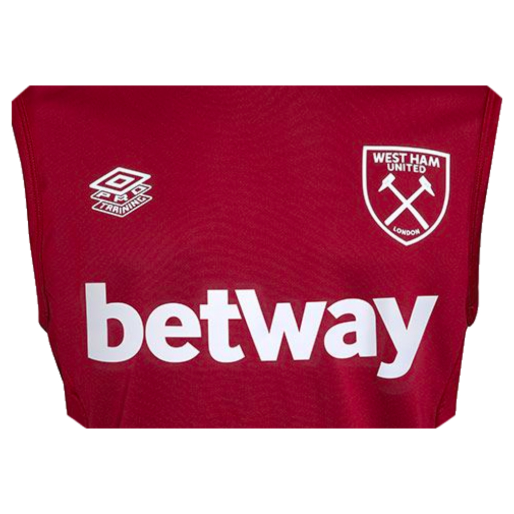 2023-2024 West Ham Sleeveless Tee (Claret)