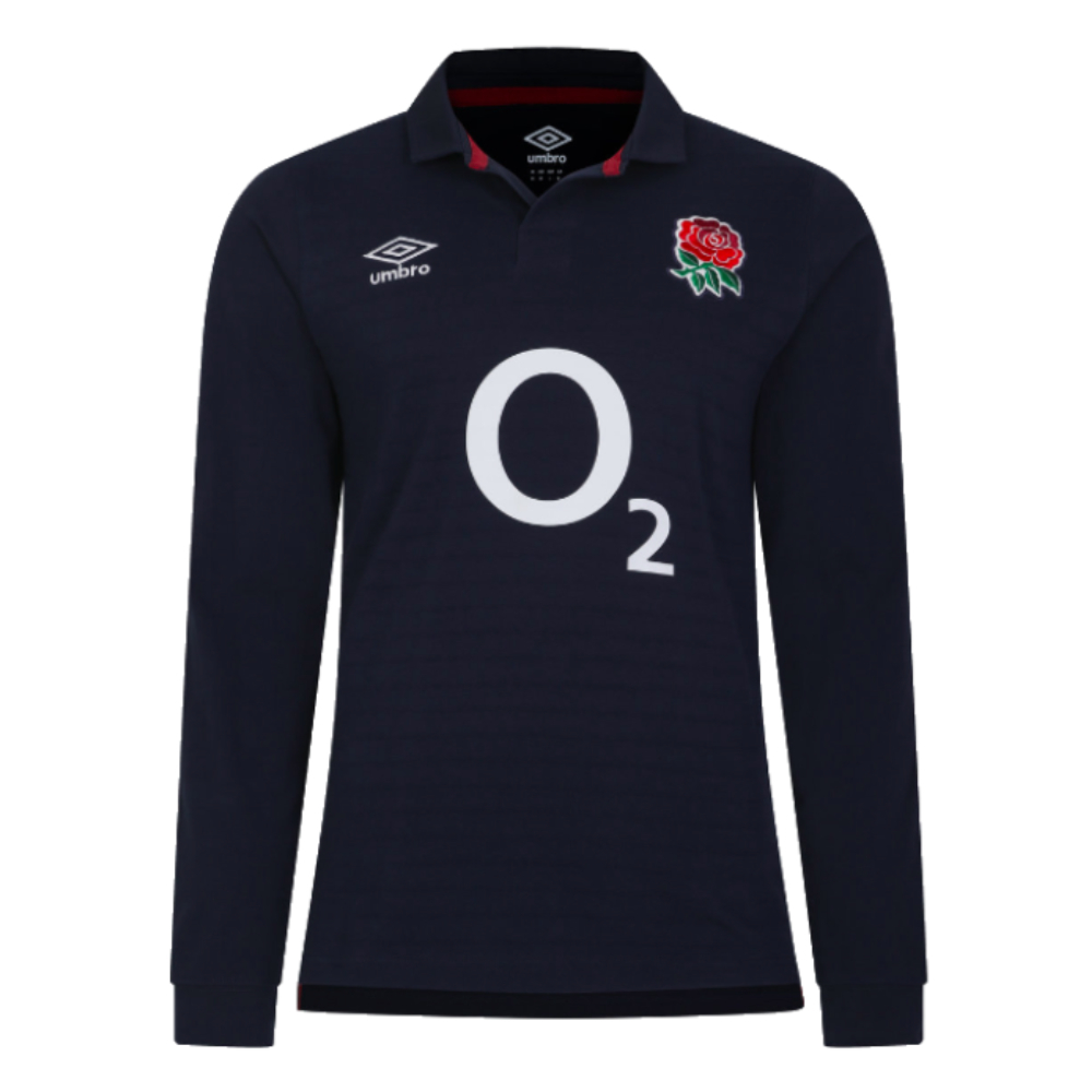 2023-2024 England Rugby Alternate LS Classic Jersey (Kids) (Leonard 1)