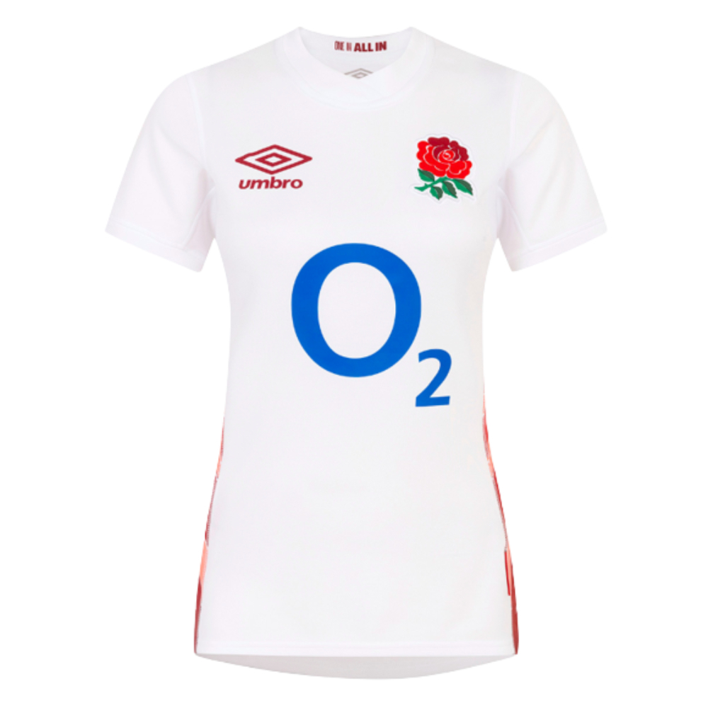 2023-2024 England Rugby Red Roses Rugby Jersey (Ladies) (Vunipola 8)