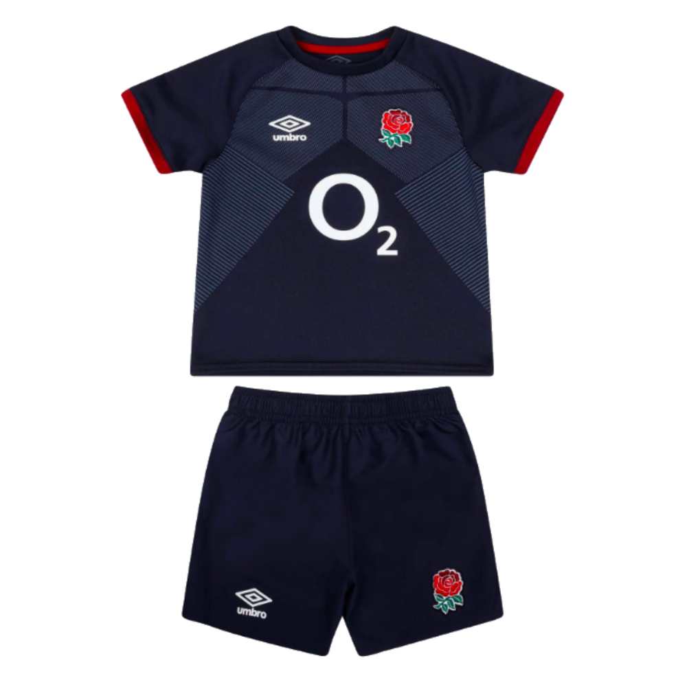 2023-2024 England Rugby Alternate Replica Infant Kit (Robinson 14)