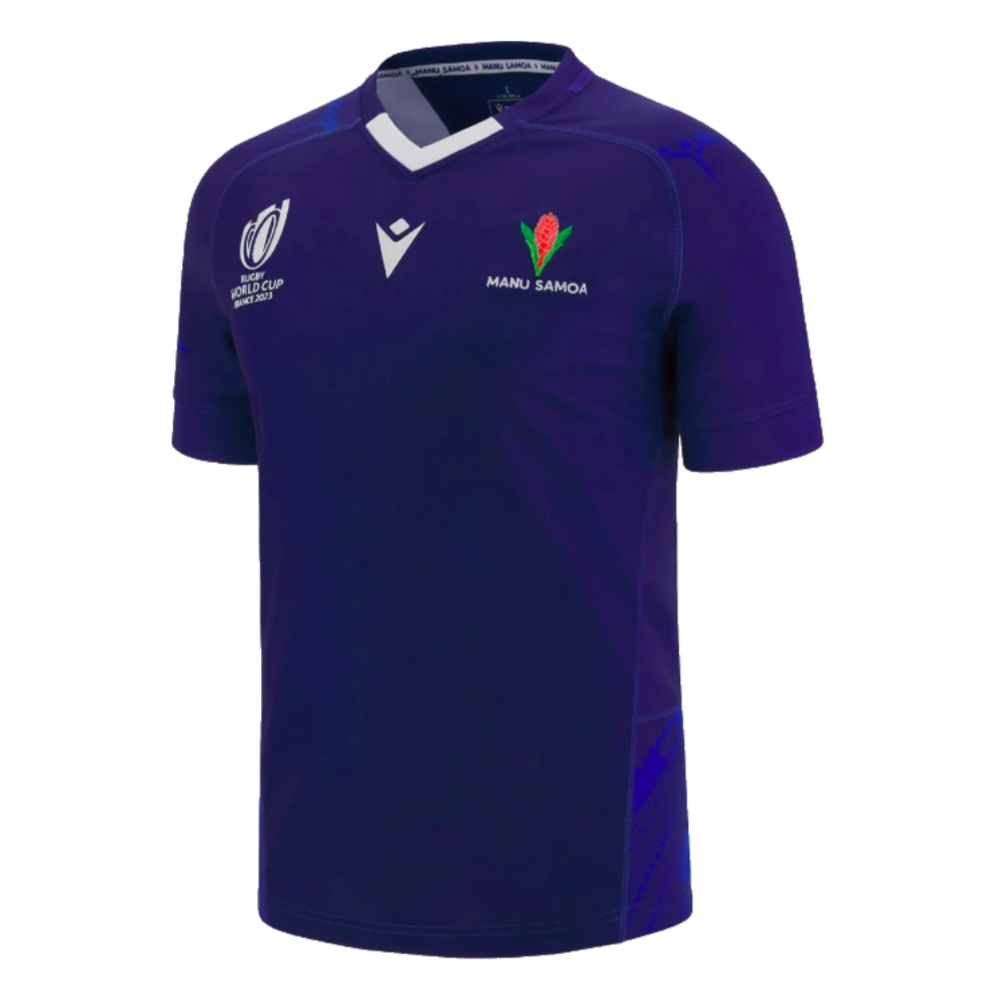 Samoa RWC 2023 Away Rugby Replica Shirt (Kids) (Your Name)