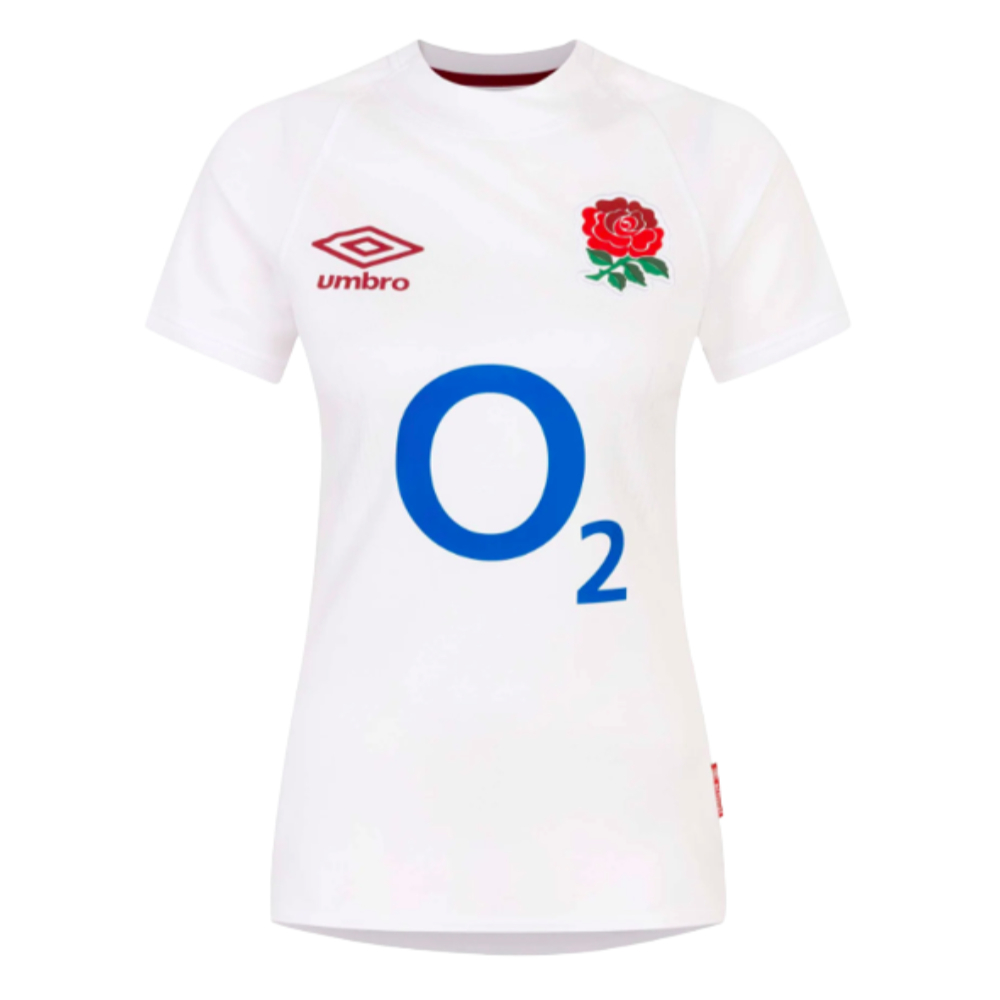 2023-2024 England Rugby Home Replica Shirt (Womens) (Curry 6)