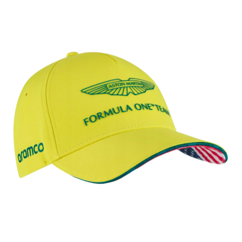 2023 Aston Martin Vegas Baseball Cap (Lime Green)