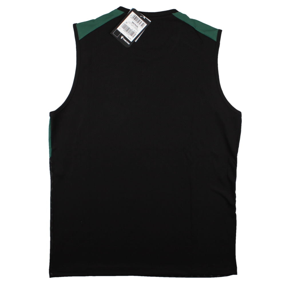 2023-2024 Newcastle Falcons Sleeveless Rugby Tee (Black) (Your Name)