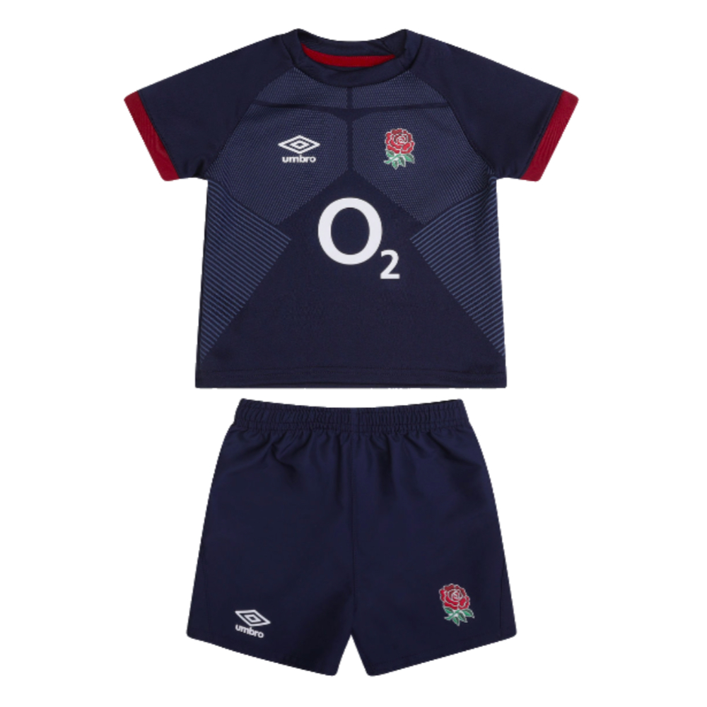 2023-2024 England Rugby Alternate Replica Baby Kit (Dallaglio 8)