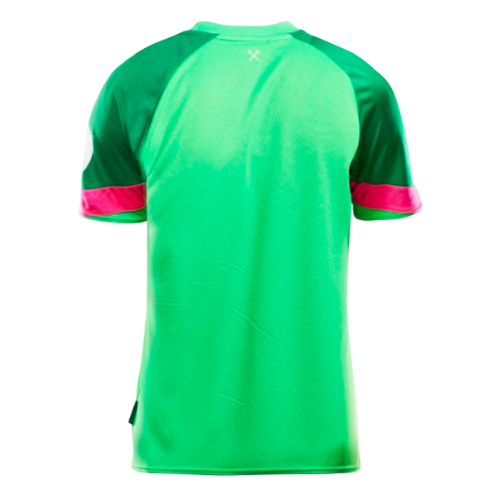 2023-2024 West Ham Home Goalkeeper Shirt (Green) - Kids (Fabianski 1)