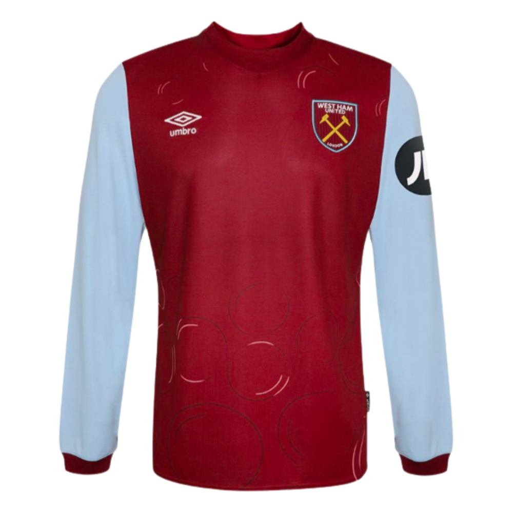 2023-2024 West Ham Long Sleeve Home Shirt (Kids) (Phillips 11)