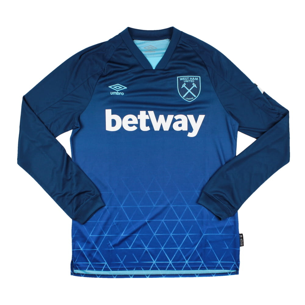 2023-2024 West Ham Long Sleeve Third Shirt (Your Name)