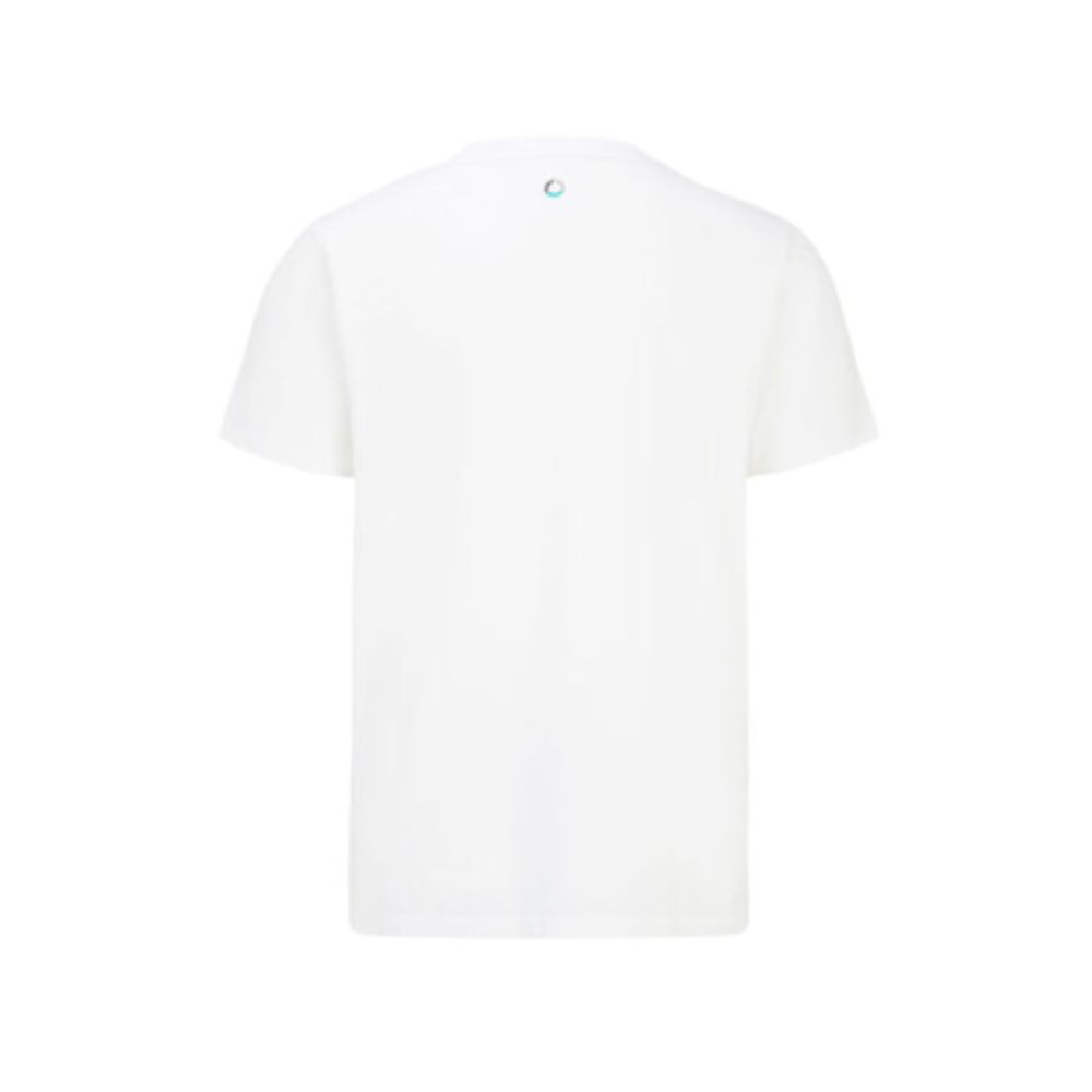 2022 Mercedes AMG Petronas Large Logo Tee (White)