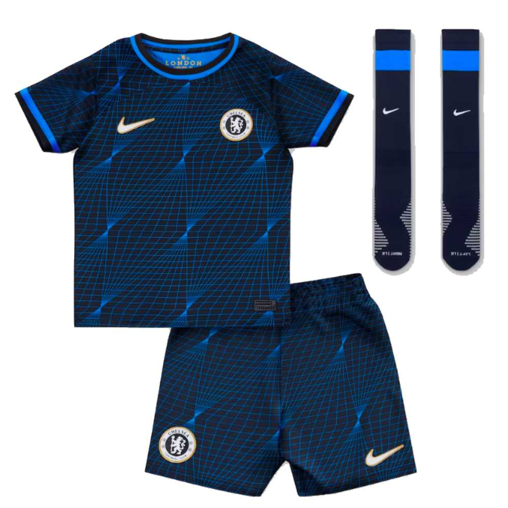 2023-2024 Chelsea Away Mini Kit (CHILWELL 21)