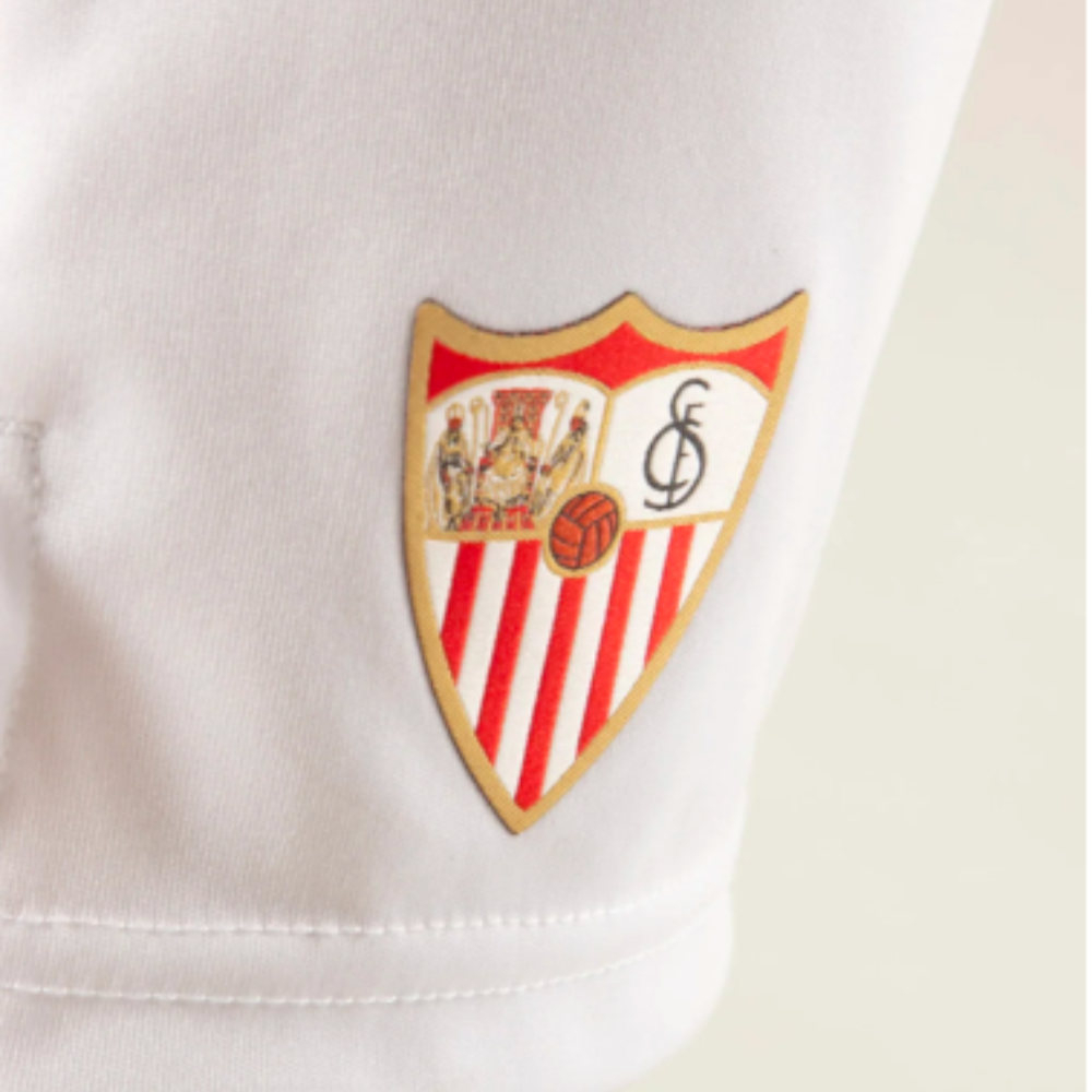 2023-2024 Sevilla Home Shorts (White) - Kids