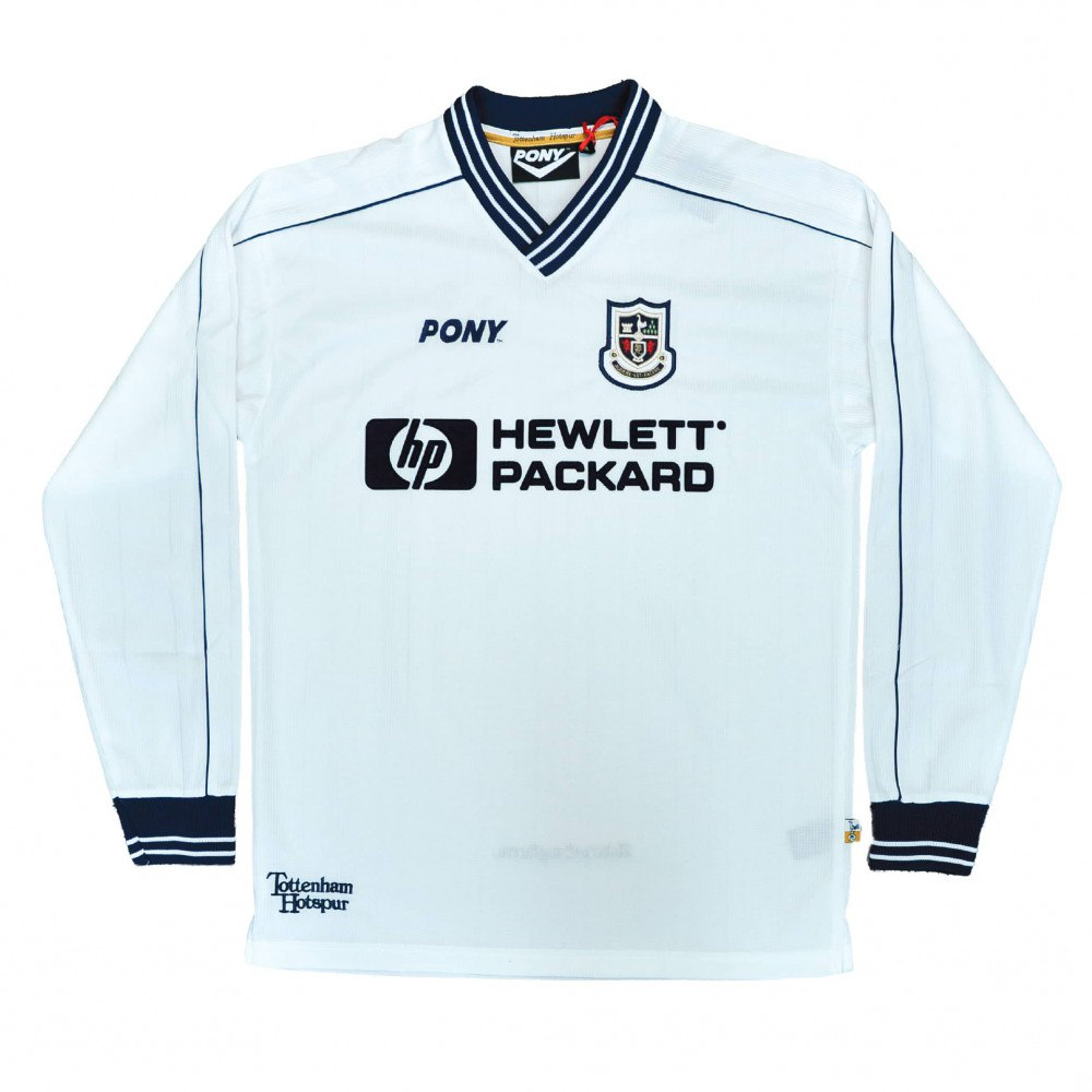 1997-1999 Tottenham Home LS Pony Retro Shirt (Clemence 25)