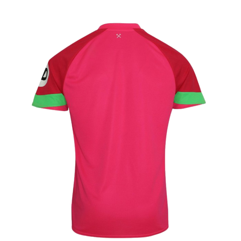 2023-2024 West Ham Third Goalkeeper Shirt (Pink) - Kids (Your Name)