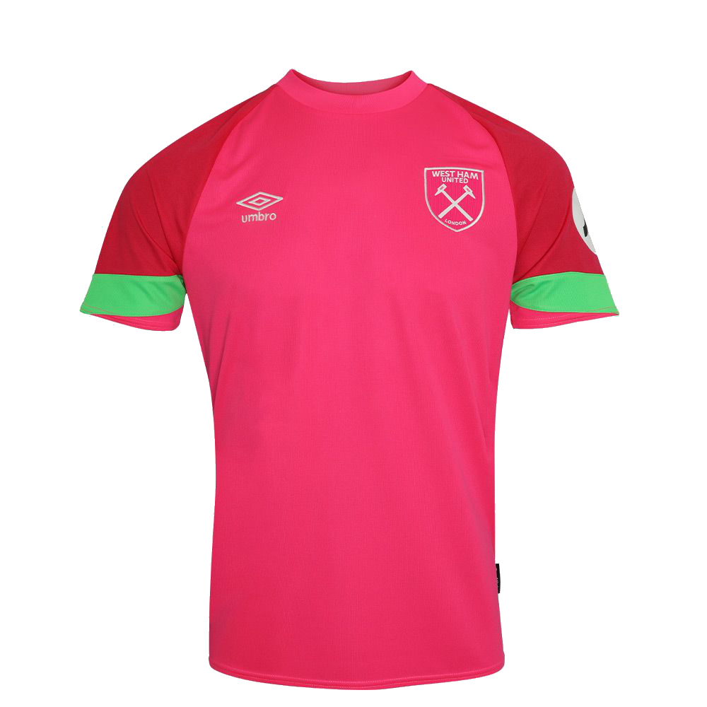 2023-2024 West Ham Third Goalkeeper Shirt (Pink) - Kids (Your Name)