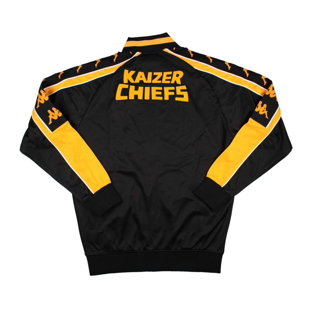 2023-2024 Kaizer Chiefs Tracksuit Top (Black)