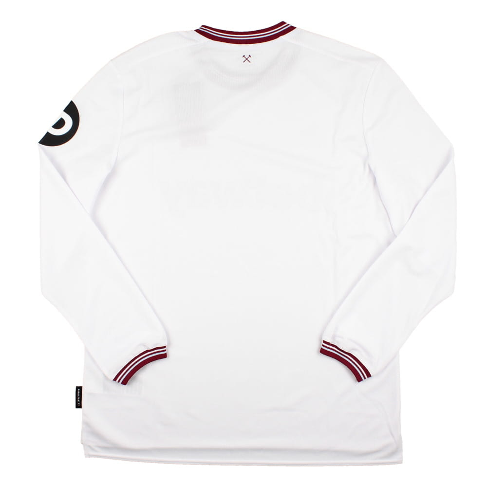 2023-2024 West Ham Long Sleeve Away Shirt (BOWEN 20)