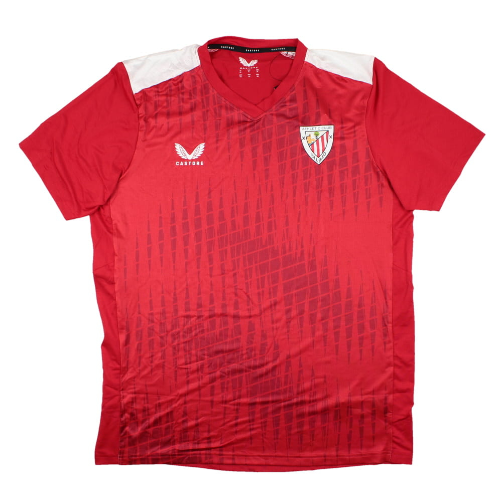 2023-2024 Athletic Bilbao Matchday Home T-Shirt (Red) (Yeray 5)