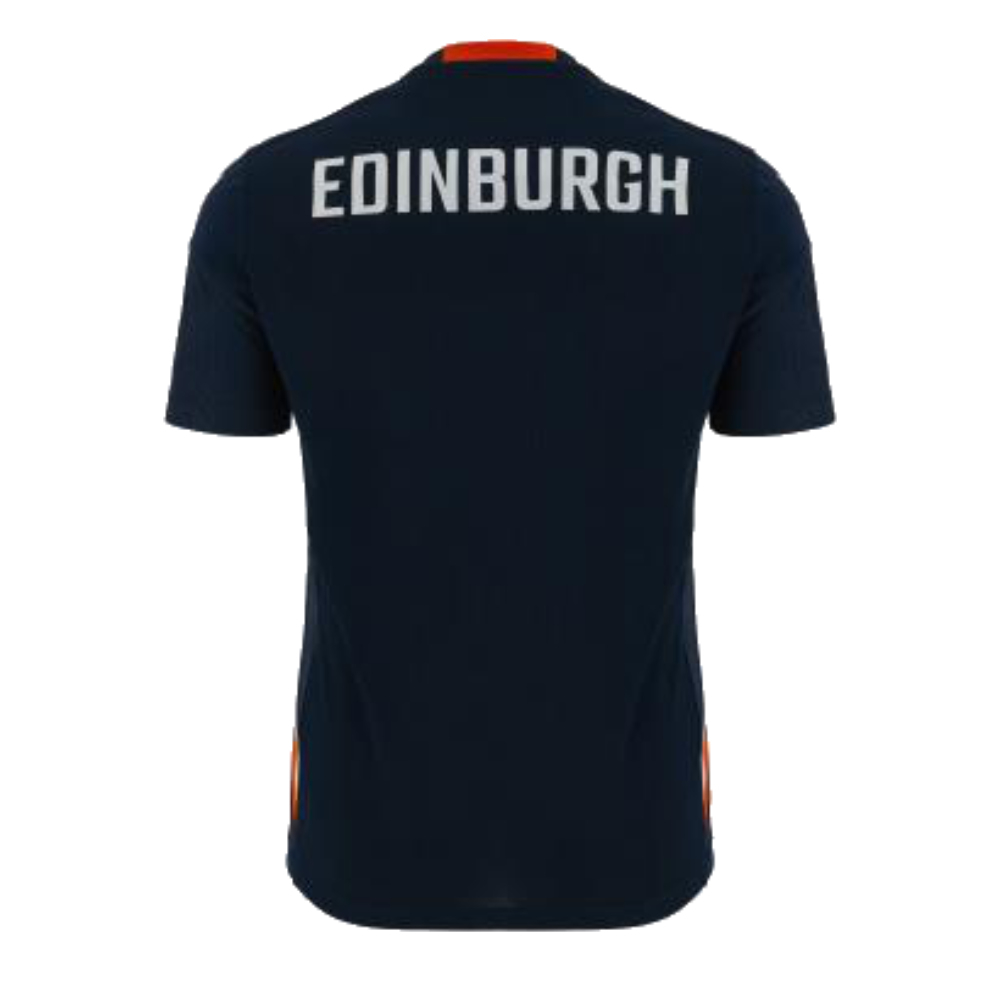 2023-2024 Edinburgh Rugby Training Player Shirt (Navy) (Your Name)