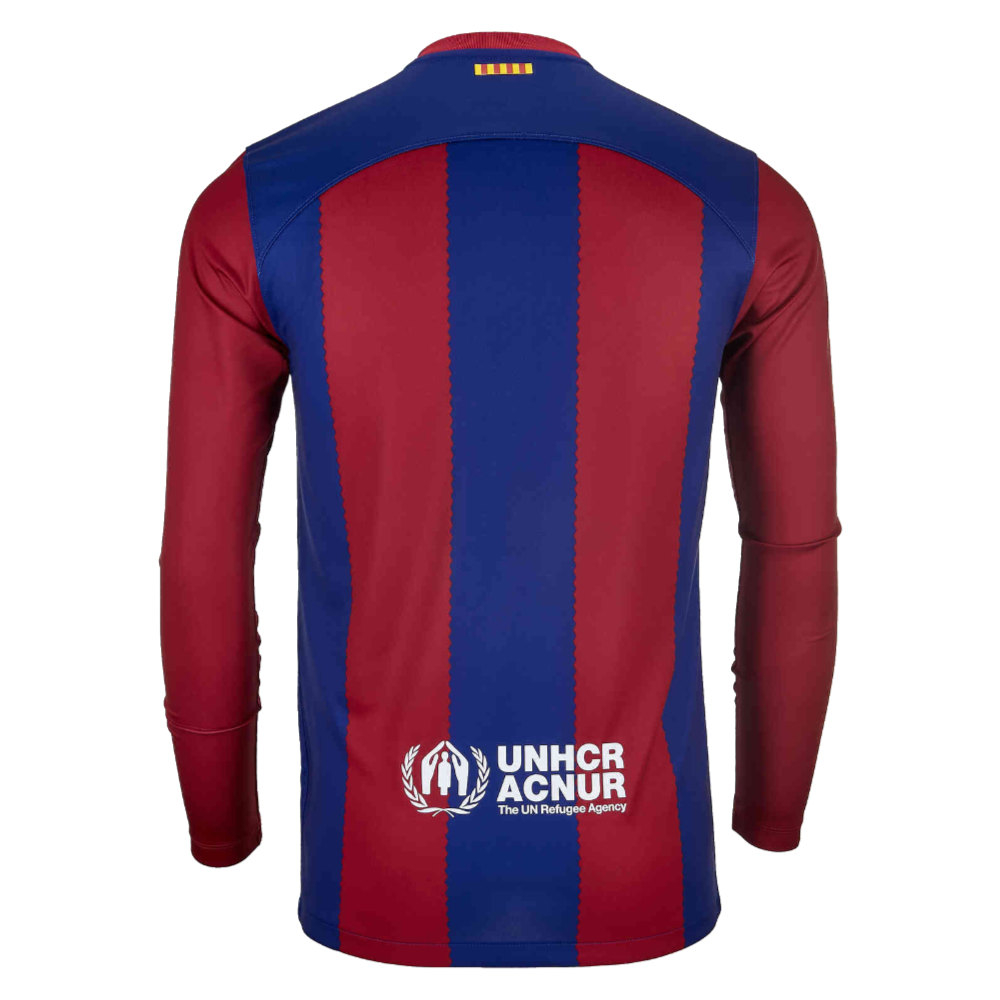 2023-2024 Barcelona Home Long Sleeve Shirt (Ferran 11)