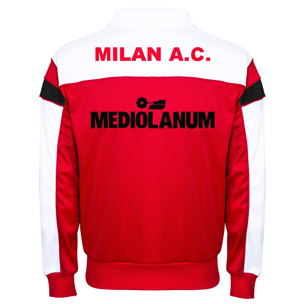 AC Milan 1988 Retro Football Track Jacket