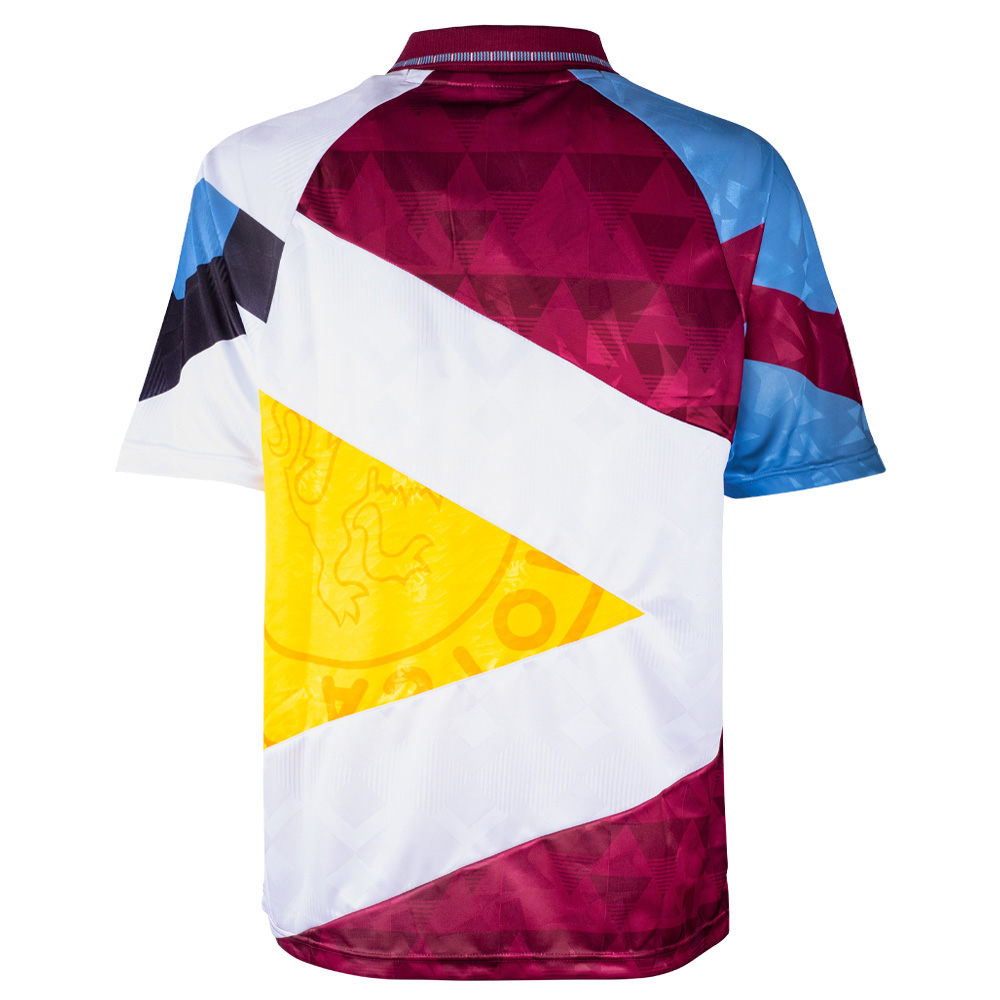 Aston Villa 1990 Mash Up Retro Football Shirt (Houghton 7)