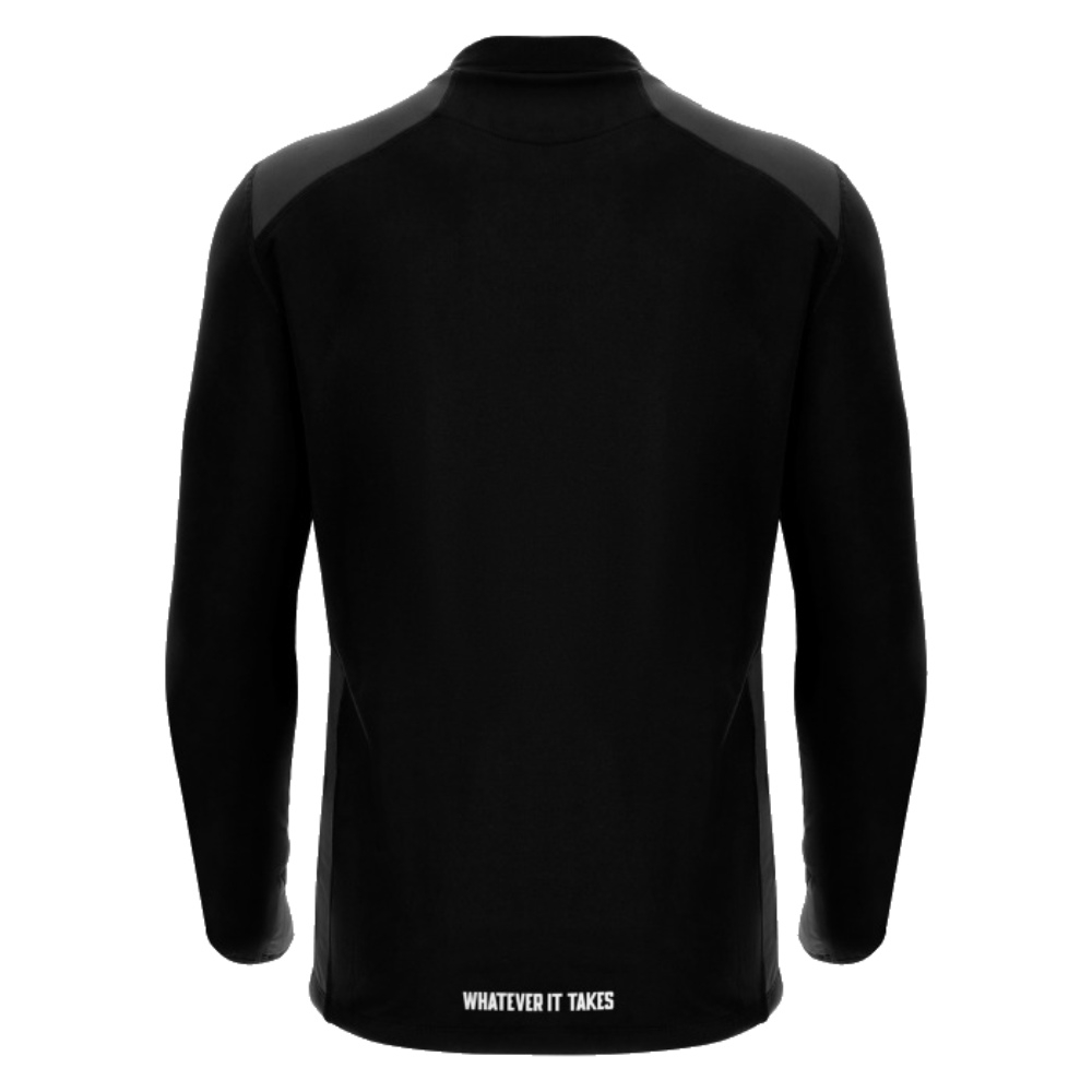 2023-2024 Glasgow Warriors Rugby Training Sweatshirt (Black)