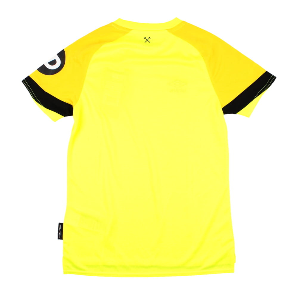 2023-2024 West Ham Change Goalkeeper Shirt (Yellow) - Kids (Fabianski 1)